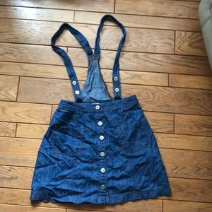 Hollister Overall skirt